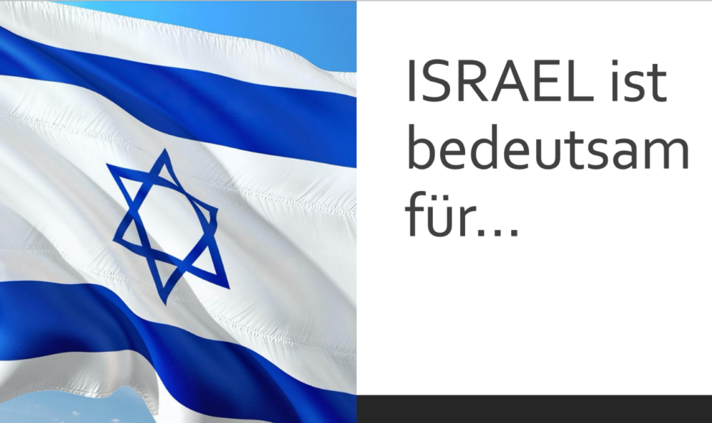 ISRAEL ist bedeutsam für... Image